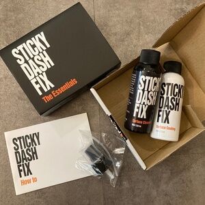 Sticky Dash Fix Repair Kit — Black